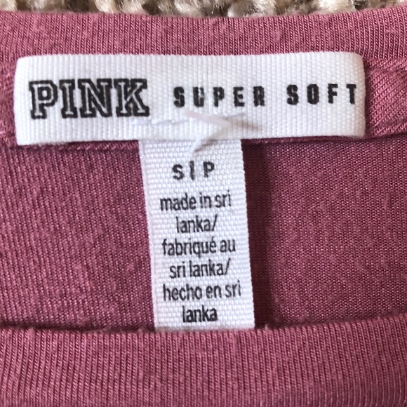 PINK super soft long sleeve t-shirt - Picture 2 of 4